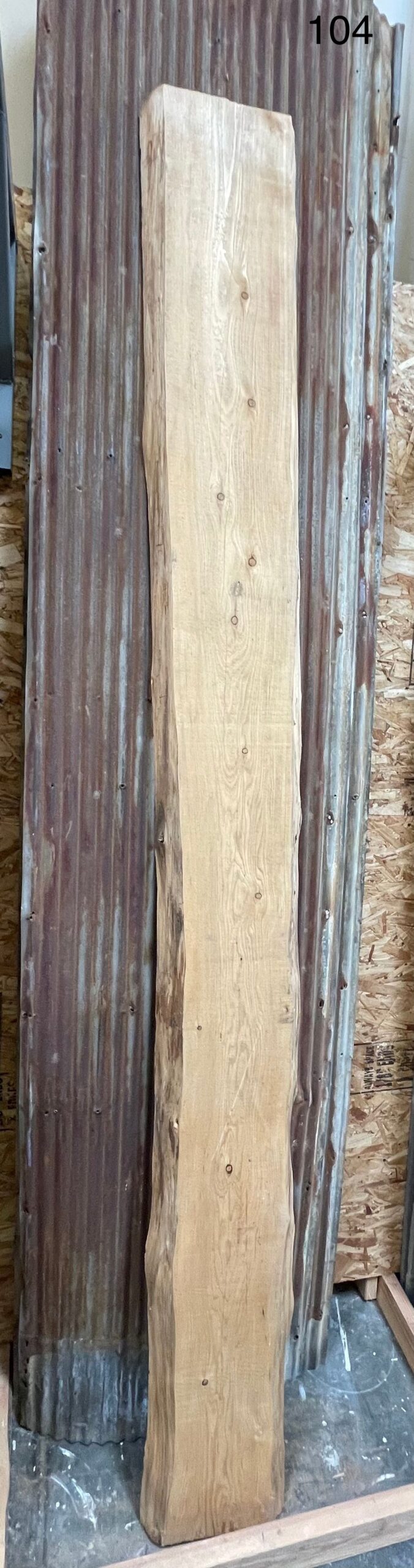 Clear Cedar Slab 104 image 0