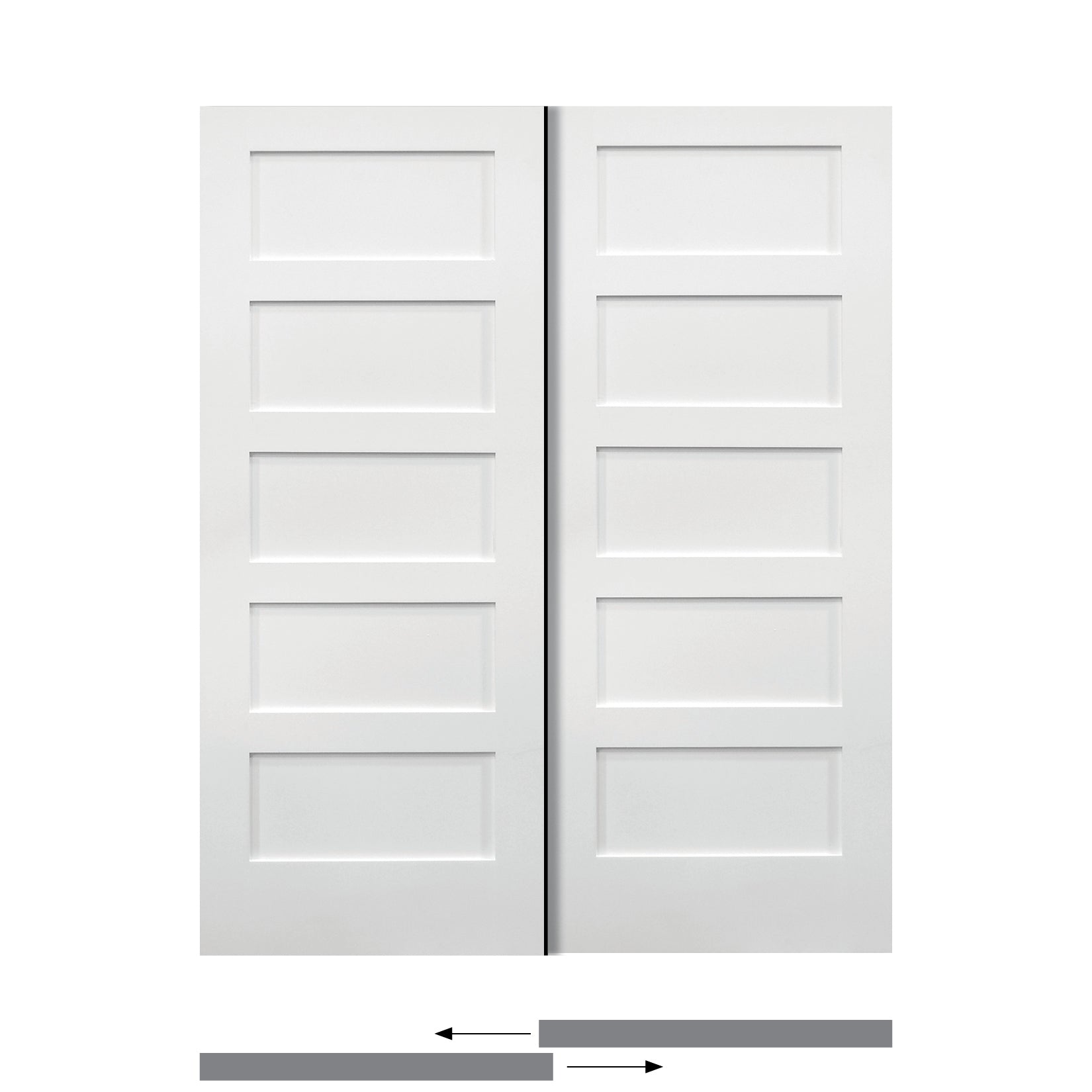 5 Panel Shaker Double Bi-pass