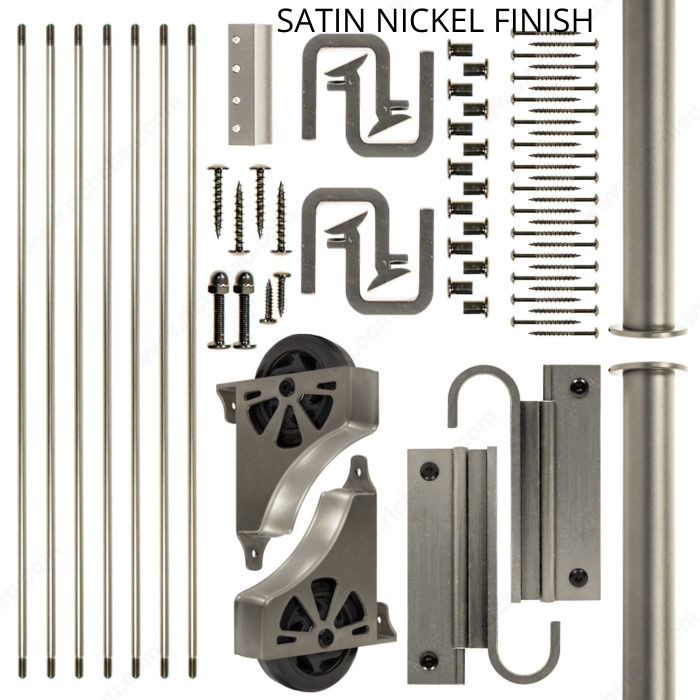 E-GLIDE Hook Ladder Hardware Kit with Track image 3