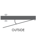 1 Panel Shaker Door (Solid Core)