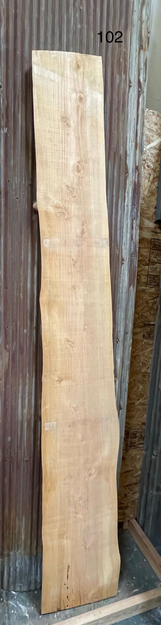 Clear Cedar Slab 102 image 0
