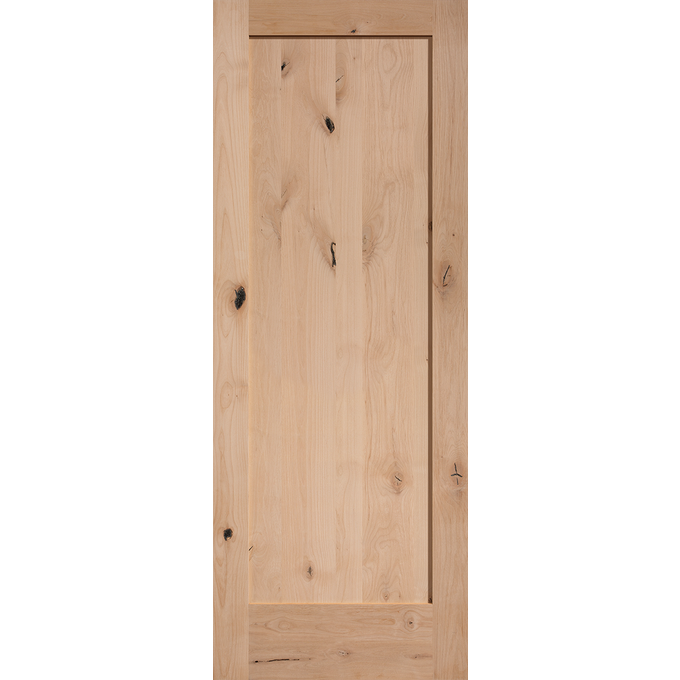 1-Panel Knotty Alder Solid Core 8401