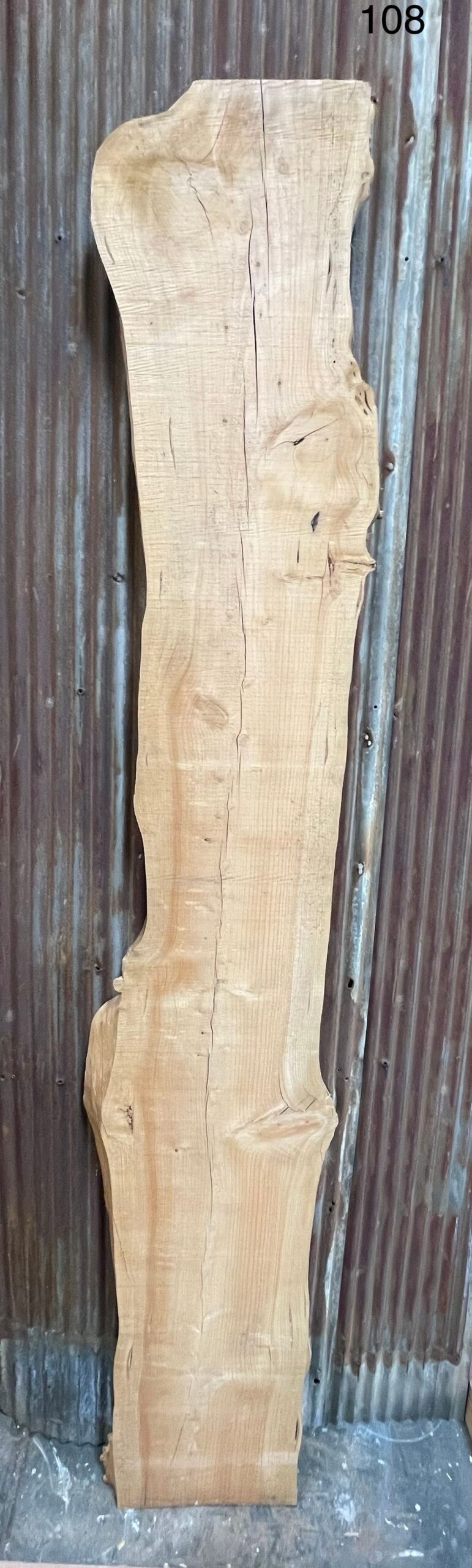 Clear Cedar Slab 108 image 0