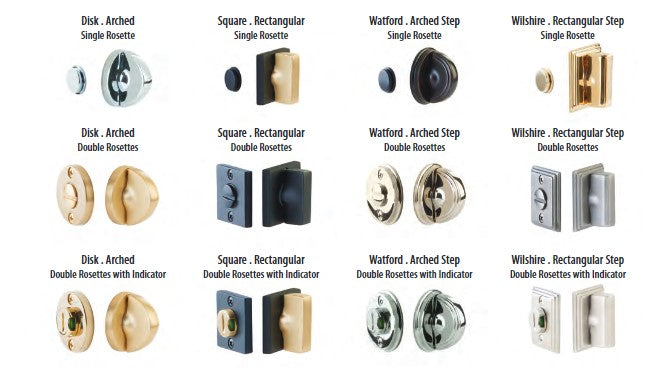 EMTEK Thumbturn Privacy Bolts image 2