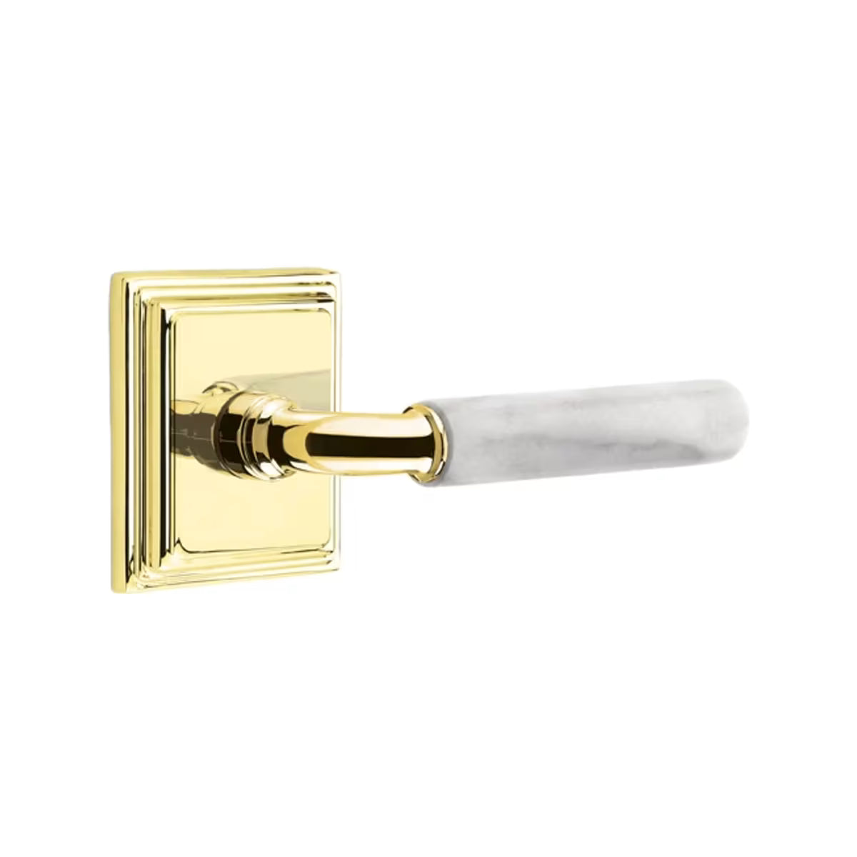 SELECT R-Bar White Marble Lever