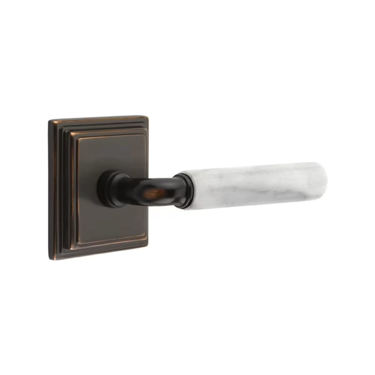 SELECT R-Bar White Marble Lever