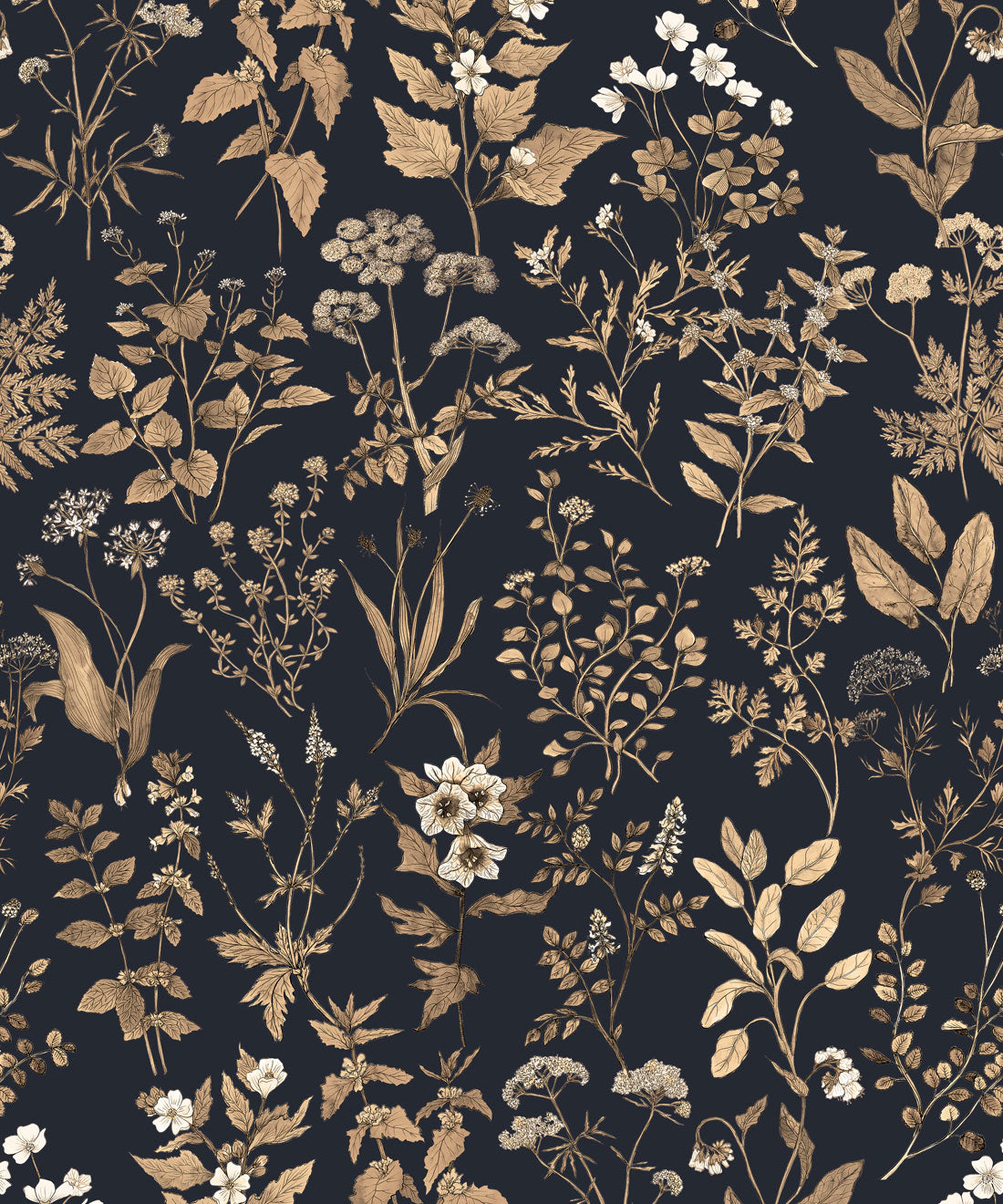 Louder Room Powder Room Wallpaper