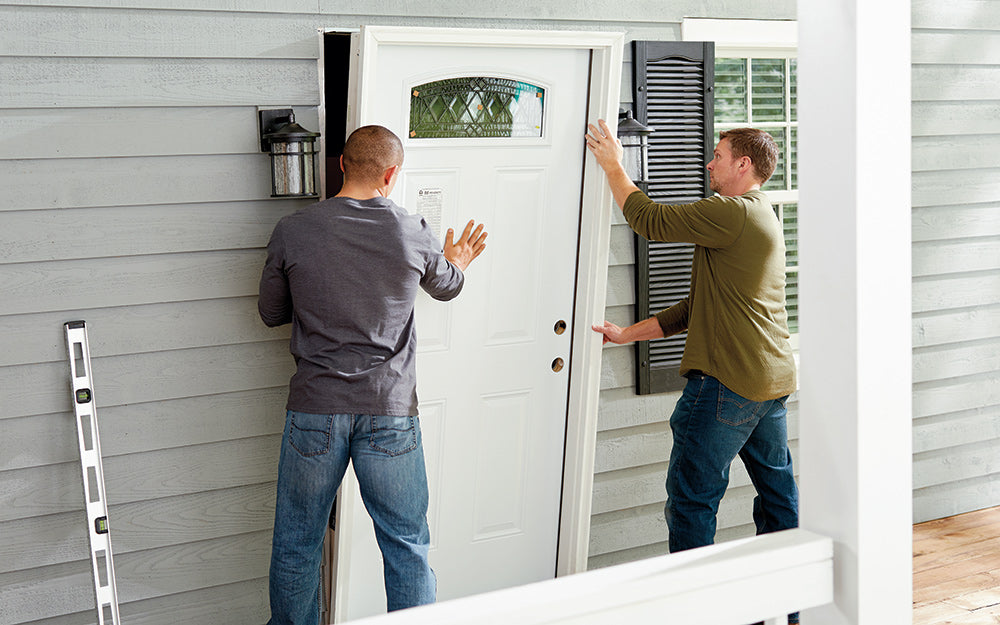 Exterior door installation image 0