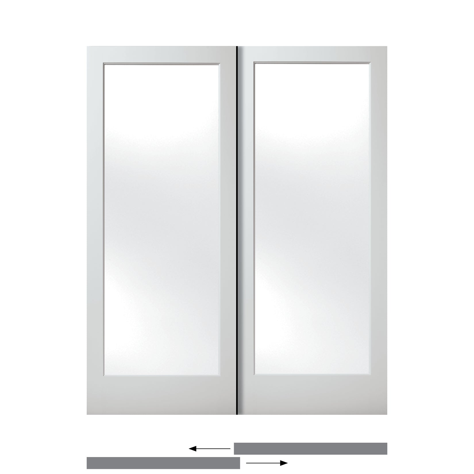 1 Lite Satin Etch Double Bi-pass