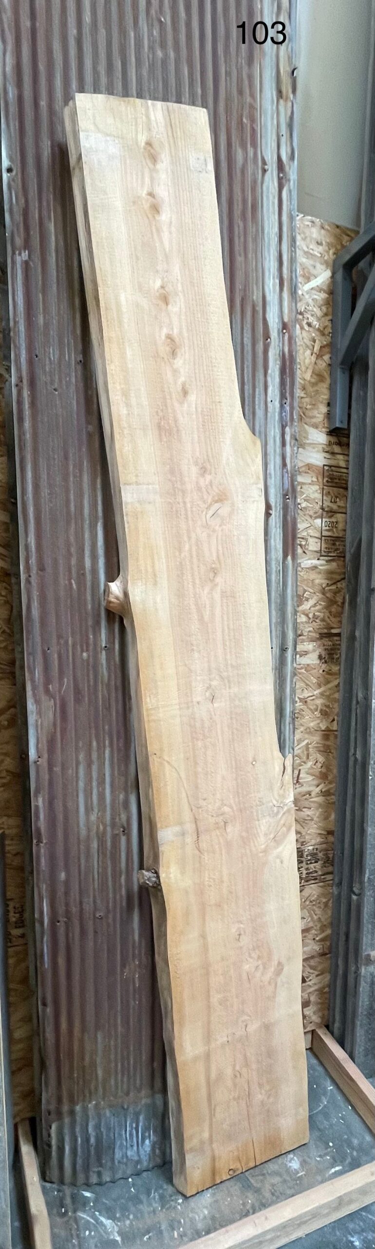 Clear Cedar Slab 103 image 0