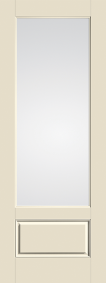 8' 3/4 Lite w/Colonial 1 lite glass image 0