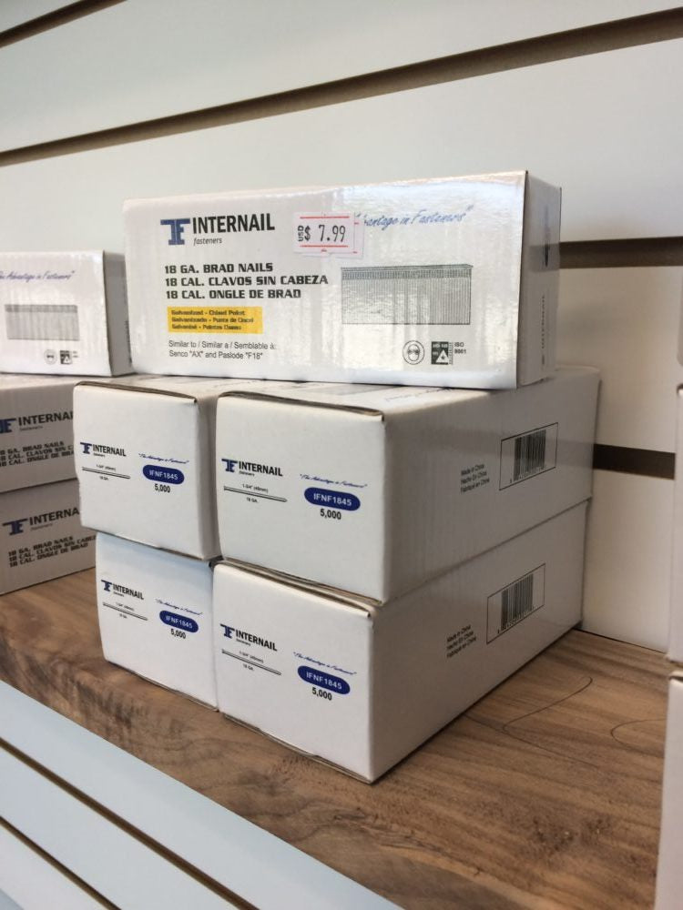 1 3/4" 18ga. nail image 0