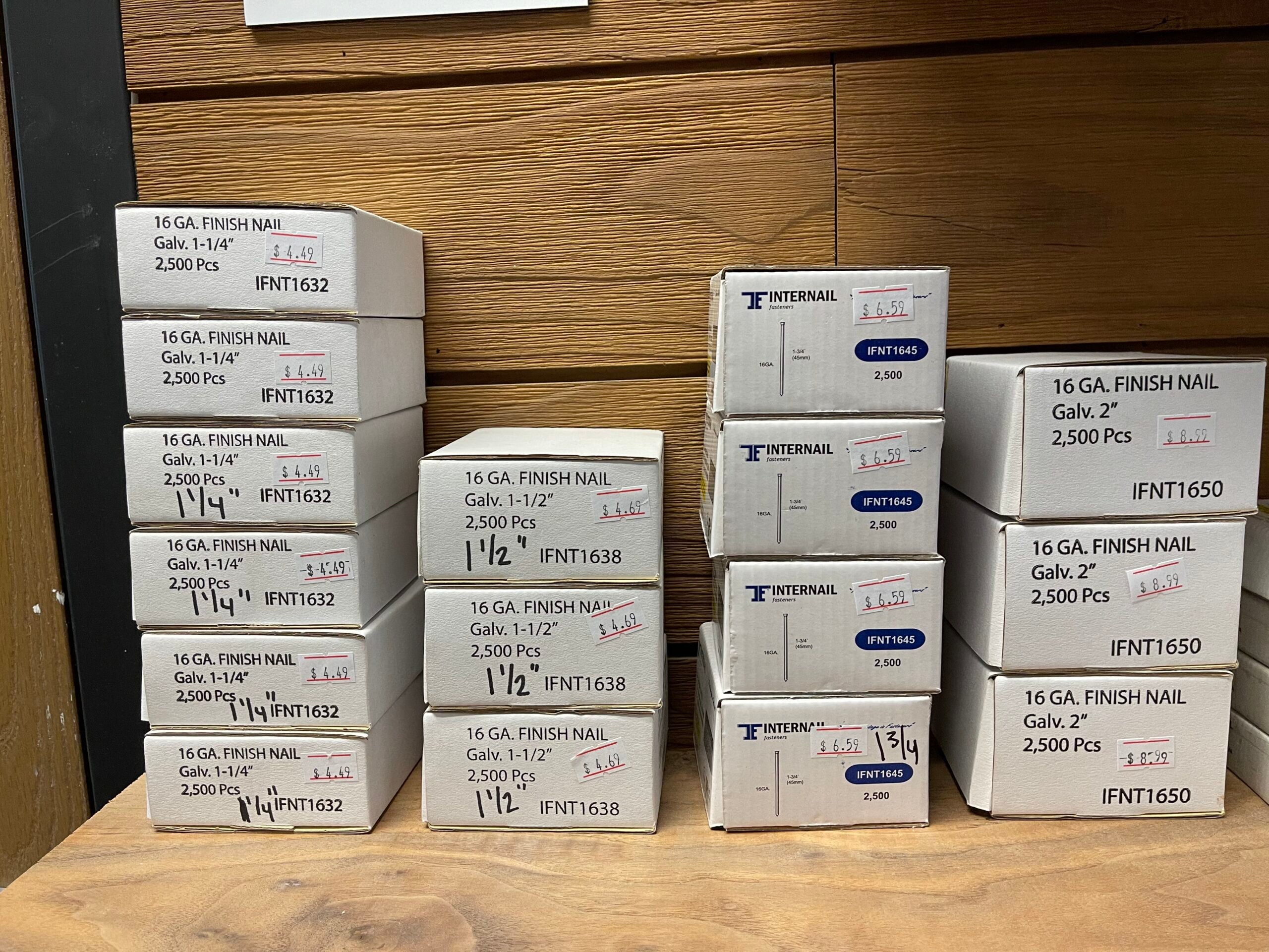 1-1/4" 16GA Nails image 0