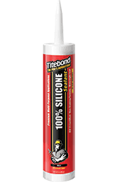 Titebond Plus 100% Silicone Caulk (Clear) image 0