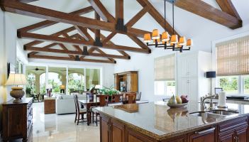 4" X 6" Fypon Ceiling Beam image 1