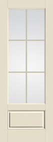 8' 3/4 Lite w/Colonial 6 lite glass (Copy) image 0