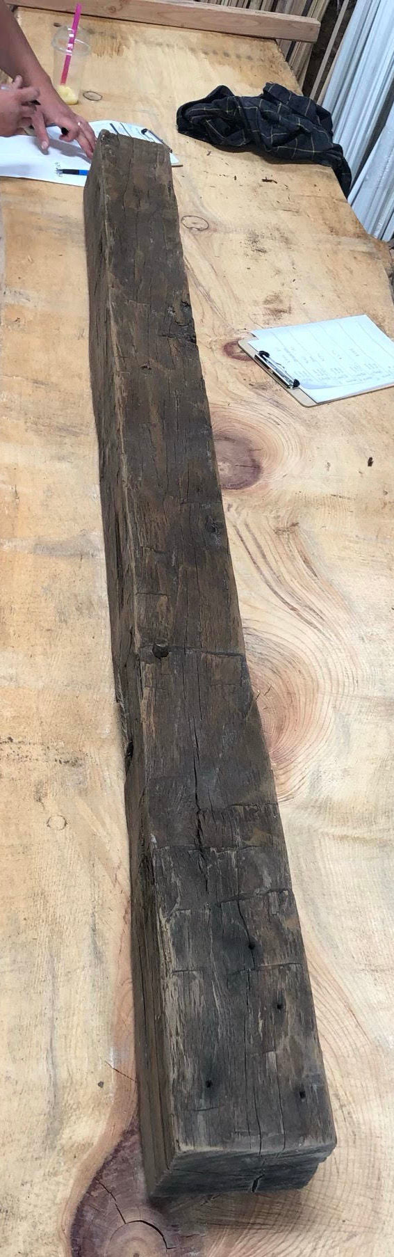 Barn Wood Mantel 016 image 0
