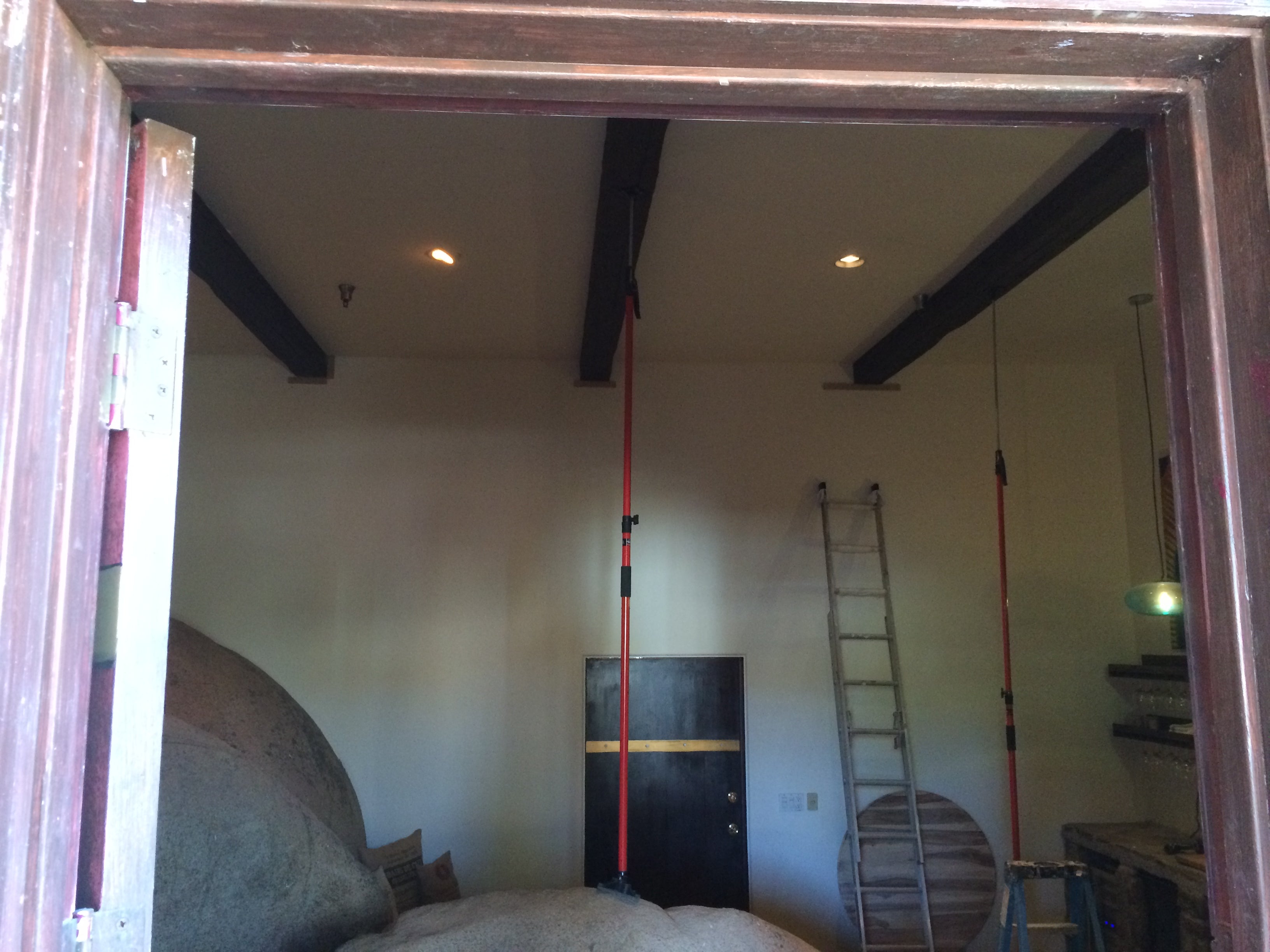 Fypon Ceiling Beam Staining image 2