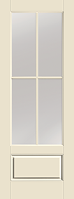 8' 3/4 Lite w/Colonial 4 lite glass image 0