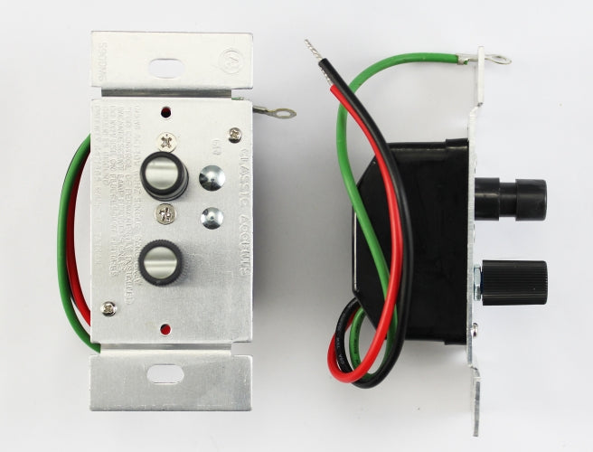 Trimmed Single Pole Dimmer Switch 400 watt image 2