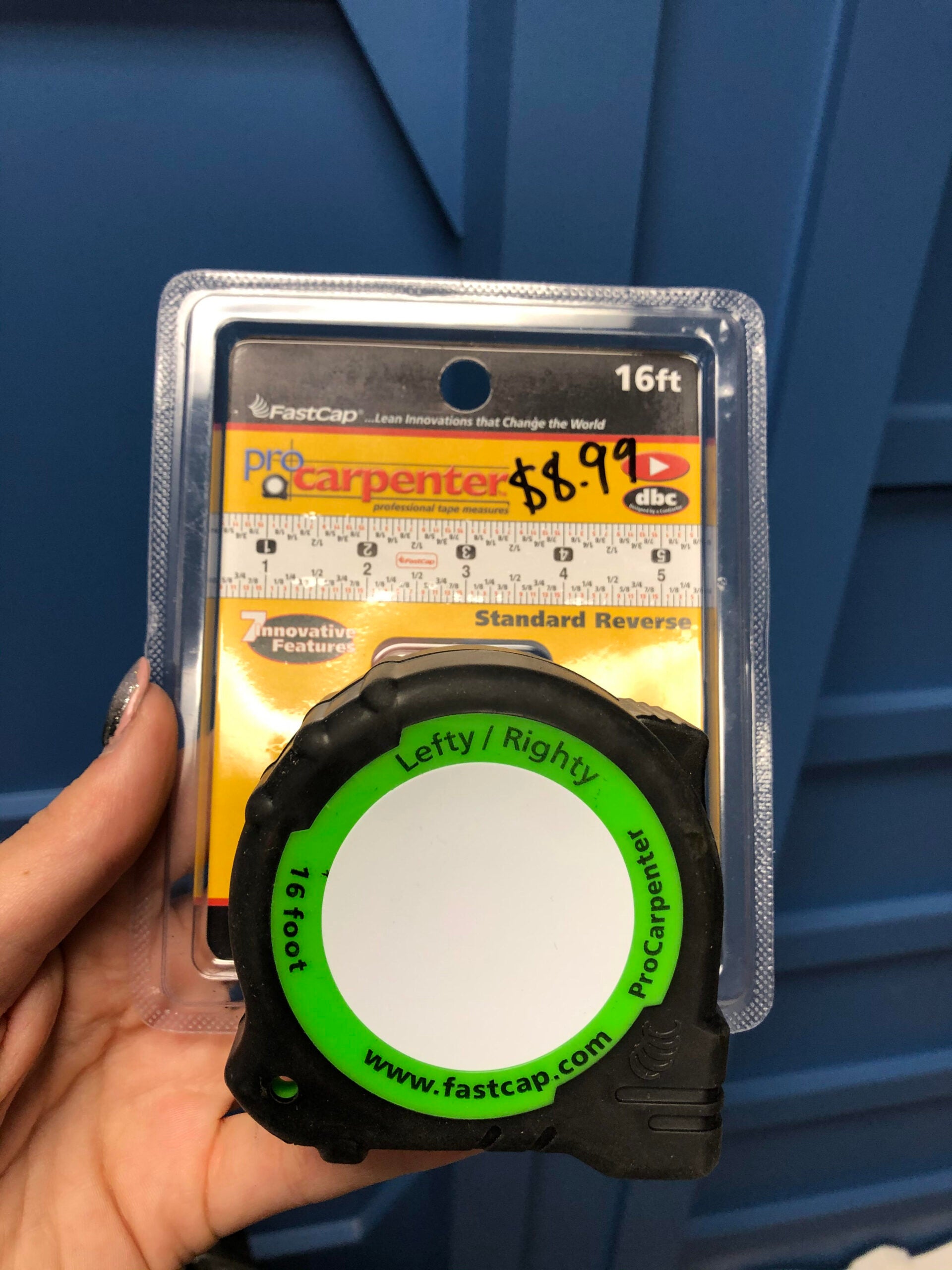 Lefty/Righty ProCarpenter Tape Measure. image 0