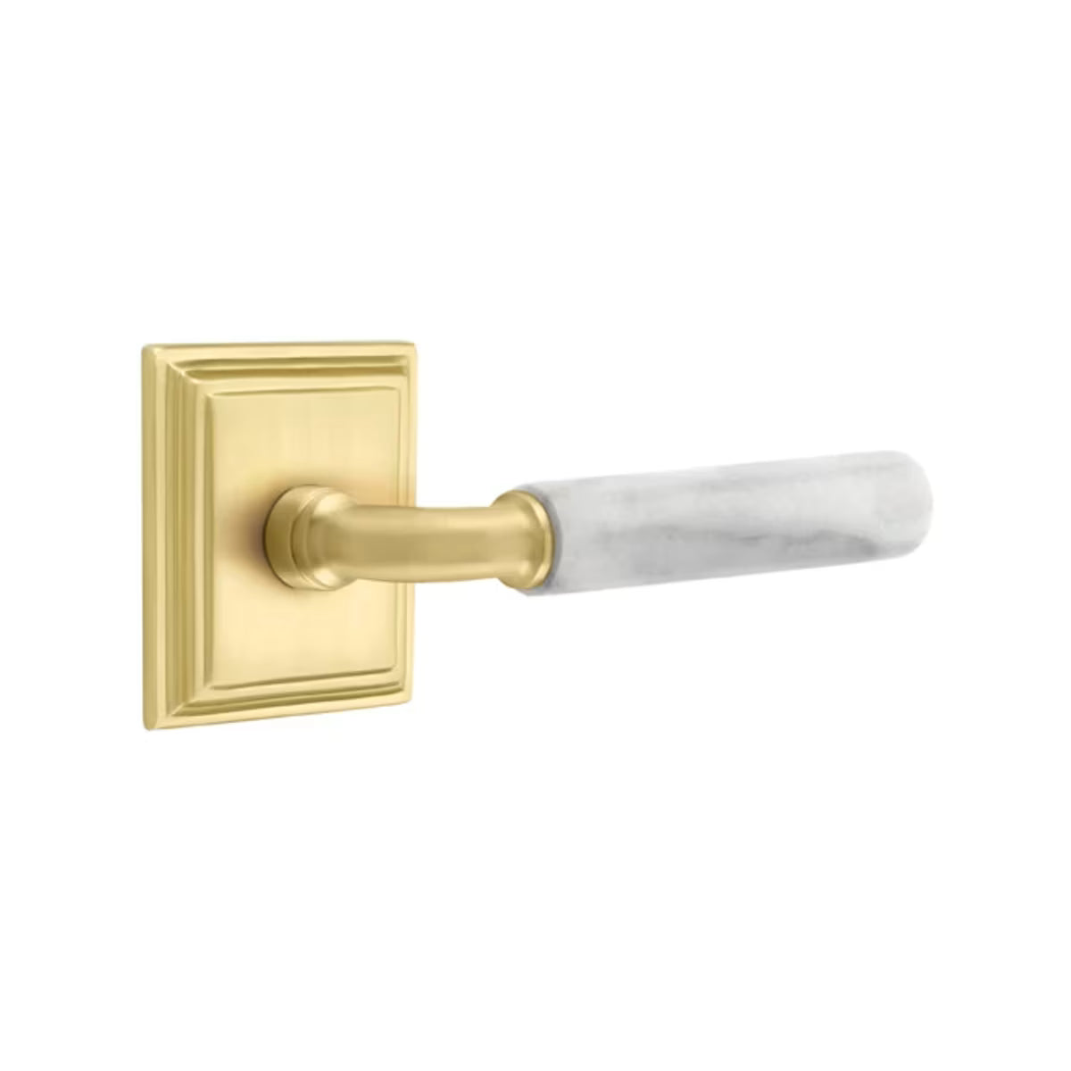 SELECT R-Bar White Marble Lever