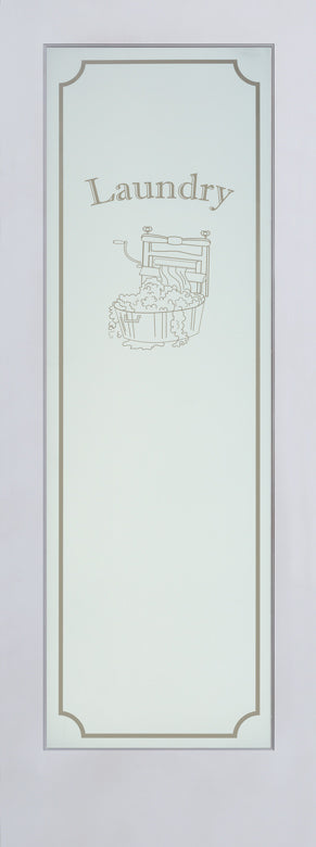 French Door Decorative Glass (Laundry)