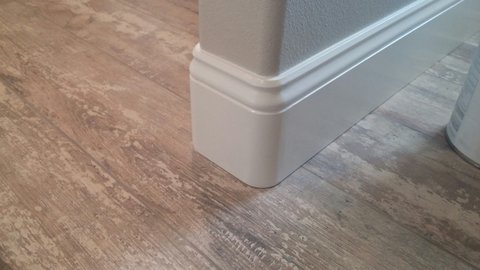 Baseboard Molding Installation (Riverside County)