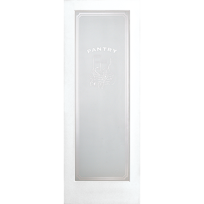 French Door Decorative Glass (Pantry)
